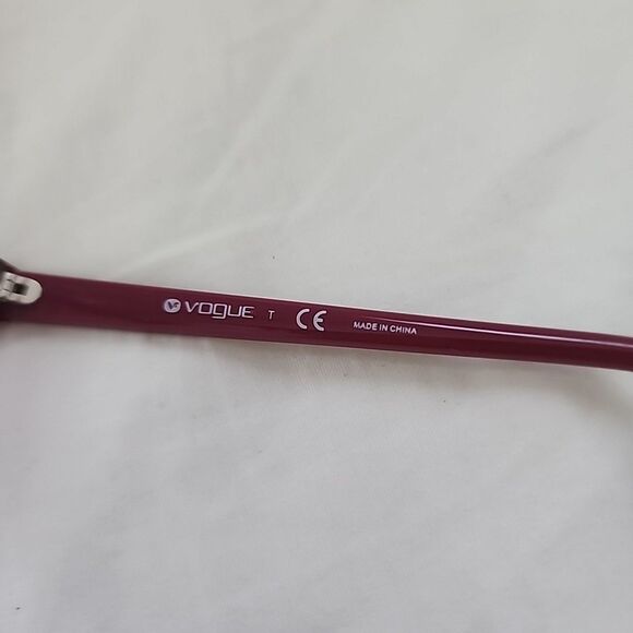 Vogue VO 5202 2595 Cat Eye Pink Purple Glitter Womens Eyeglasses Frame 54-17-140 - Picture 7 of 8